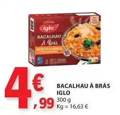 E.Leclerc Iglo - bacalhau a bras promoção