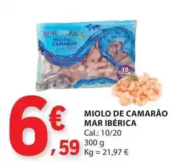 E.Leclerc Mar ibérica - miolo de camarao promoção