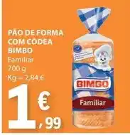 E.Leclerc Forma+ - pao de forma com codea promoção