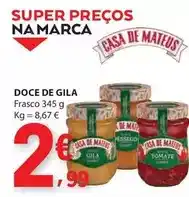 E.Leclerc Mateus - doce de gila promoção