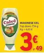 E.Leclerc Calvé - maionese xxl promoção