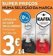 E.Leclerc Kaffa - capsulas de cafe em aluminio promoção