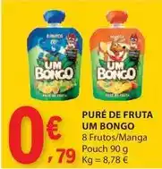 E.Leclerc Um bongo - puré de fruta promoção