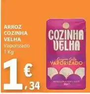 E.Leclerc Cozinha velha - arroz cozinha promoção