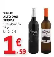 E.Leclerc Alto das serpas - vinho alto das promoção