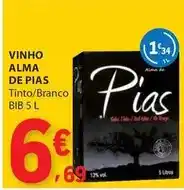 E.Leclerc Pias - vinho alma de promoção