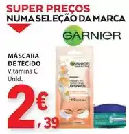 E.Leclerc Garnier - máscara de tecido promoção