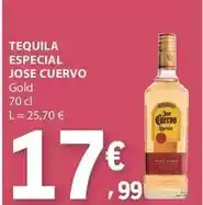 E.Leclerc Jose cuervo - tequila especial promoção