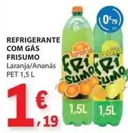E.Leclerc Frisumo - refrigerante com gas promoção