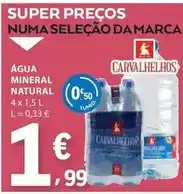 E.Leclerc Agua mineral natural promoção