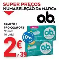 E.Leclerc Ob - tampões pro comfort promoção