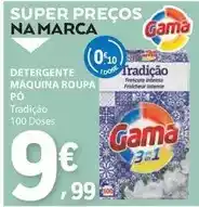 E.Leclerc Gama - detergente maquina roupa pó promoção