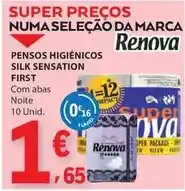 E.Leclerc com - pensos higiénicos silk sensation first promoção