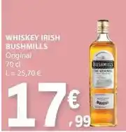 E.Leclerc Bushmills - irish whiskey promoção