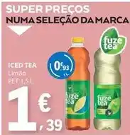 E.Leclerc Fuze tea - limao promoção