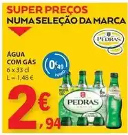 E.Leclerc Pedras - água com gas promoção