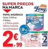 E.Leclerc Foxy - papel higiénico promoção