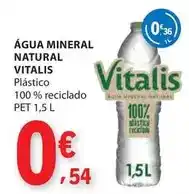 E.Leclerc Vitalis - agua mineral natural promoção