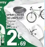 E.Leclerc Spray creme de limpeza promoção