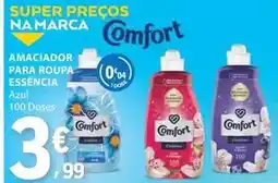 E.Leclerc Comfort - amaciador para roupa essencia promoção