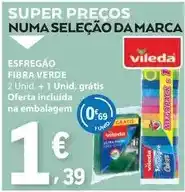 E.Leclerc Vileda - esfregão fibra verde promoção