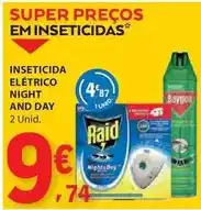 E.Leclerc Raid - inseticida elétrico night promoção