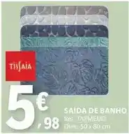E.Leclerc Dim - saida de banho promoção