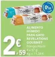 E.Leclerc Gourmet - alimento humido para gato revelations promoção