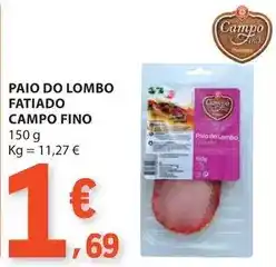 E.Leclerc Campo fino - paio do lombo fatiado promoção