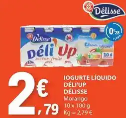 E.Leclerc Delisse - iogurte liquido promoção