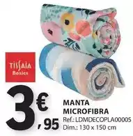 E.Leclerc Dim - manta microfibra promoção
