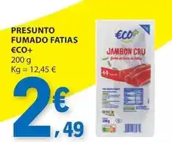 E.Leclerc Eco+ - presunto fumado fatias promoção