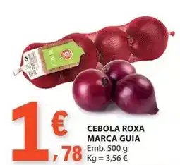 E.Leclerc Marca guia - cebola roxa promoção