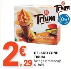 E.Leclerc Gelado cone promoção