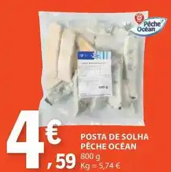 E.Leclerc Posta de solha pêche océan promoção