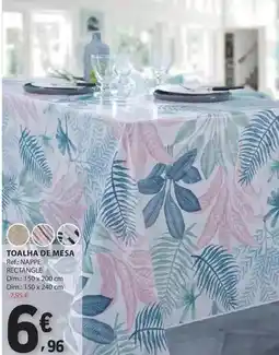 E.Leclerc Dim - toalha de mesa promoção