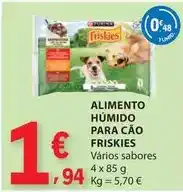 E.Leclerc Friskies - alimento humido para cao promoção