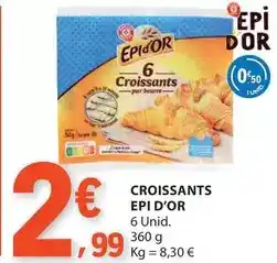 E.Leclerc Croissants epi d'or promoção