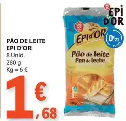 E.Leclerc Pan - pão de leite promoção