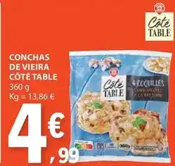 E.Leclerc Vieira - conchas de vieira promoção