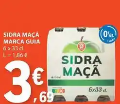 E.Leclerc Marca guia - sidra maçã promoção