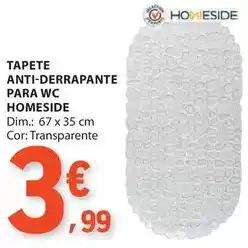 E.Leclerc Dim - tapete anti-derrapante para wc promoção