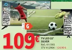 E.Leclerc Tv led 32 silver promoção