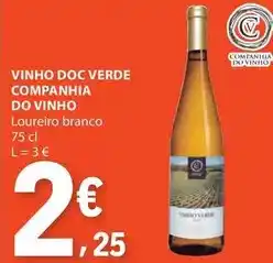 E.Leclerc Companhia do vinho - vinho doc verde promoção