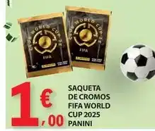 E.Leclerc Saqueta de cromos fifa world cup 2025 panini promoção
