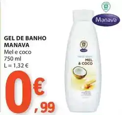 E.Leclerc Gel de banho promoção