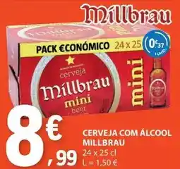 E.Leclerc Mini - cerveja com álcool promoção