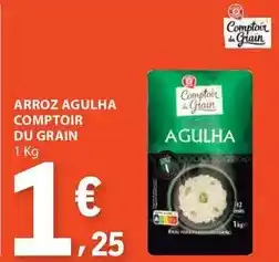 E.Leclerc Arroz agulha comptoir du grain promoção