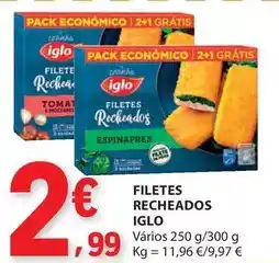 E.Leclerc Iglo - filetes recheados promoção