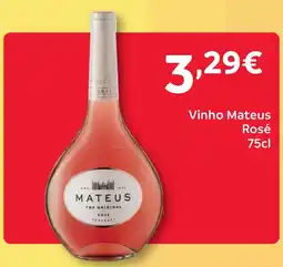 Amanhecer Vinho Mateus Rosé promoção
